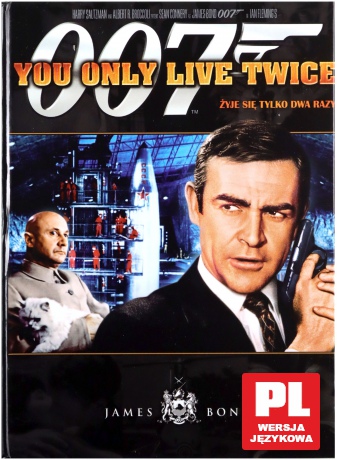 007 James Bond You Only Live Twice (Żyje się tylko dwa razy) [DVD]