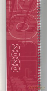 Kalendarz na spirali - poziomy 2020 T-100-2-11 [KALENDARZ]