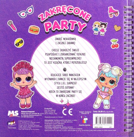 L.O.L Surprise! Zakręcone party [KSIĄŻKA]