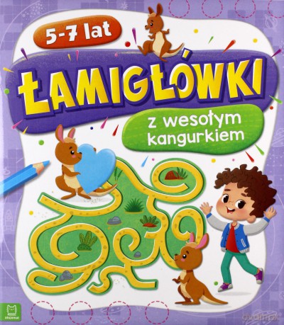 Łamigłówki z wesołym kangurkiem 5-7 lat [KSIĄŻKA]