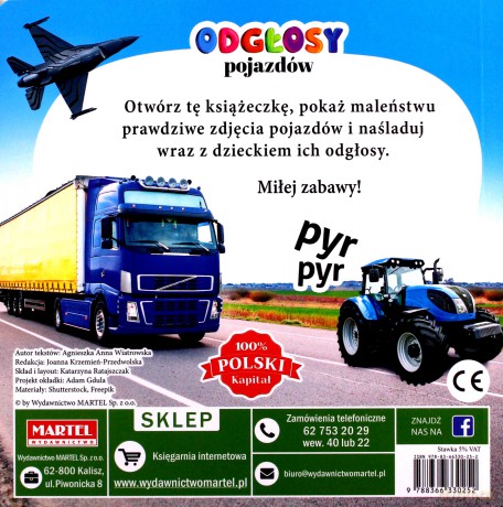 Odgłosy pojazdów [KSIĄŻKA]