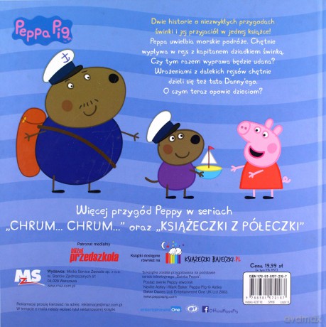 Peppa Pig nr 8. Dzień na morzu [KSIĄŻKA]