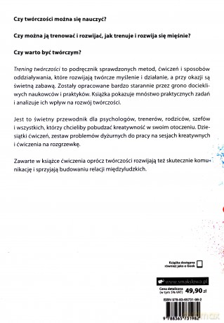 Trening twórczości [KSIĄŻKA]