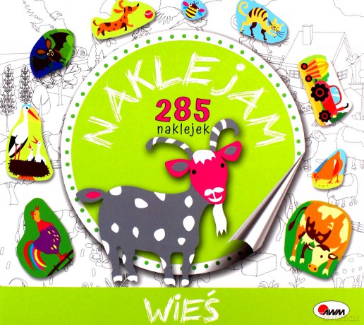 Wieś naklejam 285 naklejek - Leszek Miłoszewski [KSIĄŻKA]