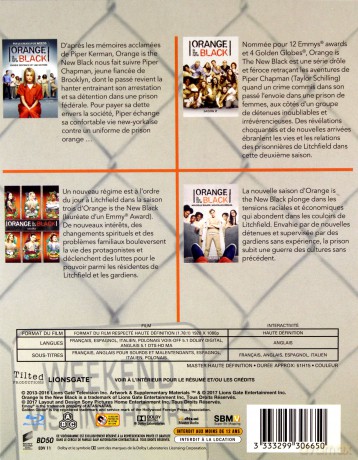 Orange Is the New Black Season 1-4 [BOX] [20xBlu-Ray]