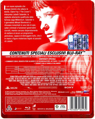 The Girl in the Spider's Web (Dziewczyna w sieci pająka) (steelbook) [Blu-Ray]