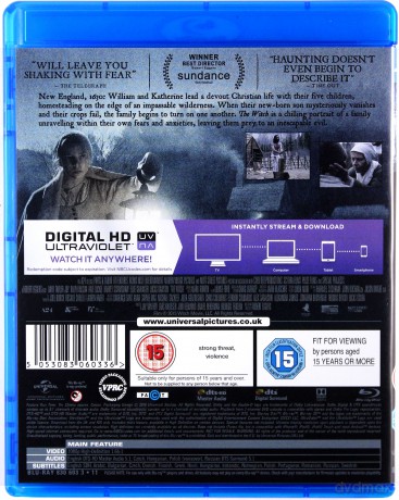 Czarownica: Bajka ludowa z Nowej Anglii [Blu-Ray]