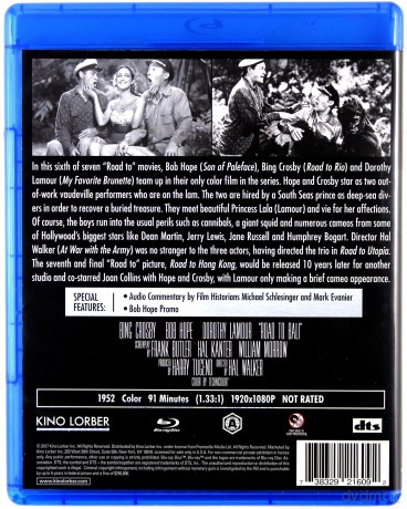 Road to Bali (Droga do Bali) [Blu-Ray]