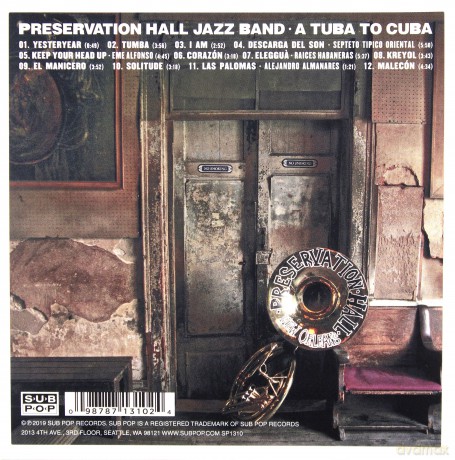 Preservation Hall Jazz Band: A Tuba to Cuba [CD]