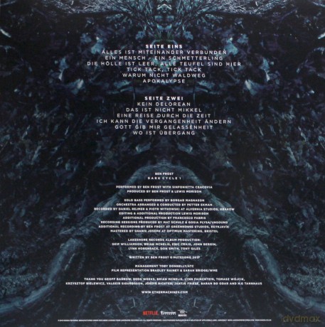 Dark Cycle 1 soundtrack (Ben Frost) [Winyl]