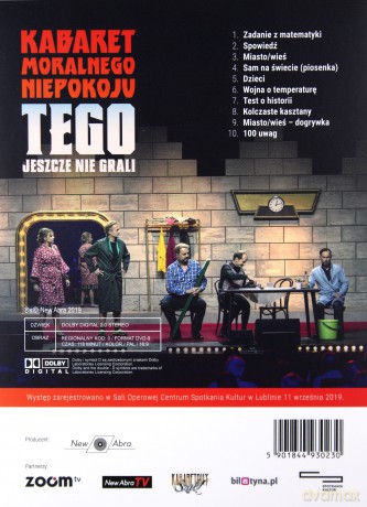 Kabaret Moralnego Niepokoju: Tego Jeszcze Nie Grali [DVD]