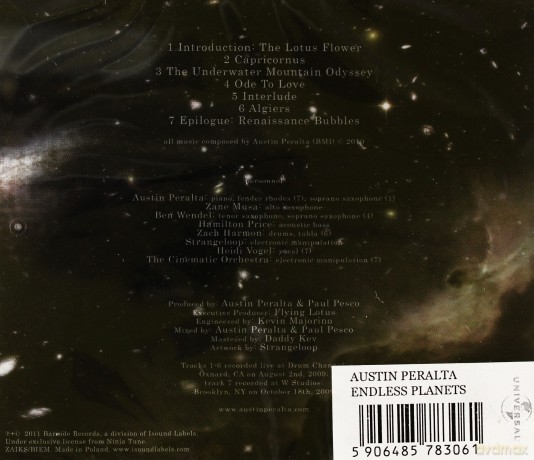 Austin Peralta: Endless Planets [CD]