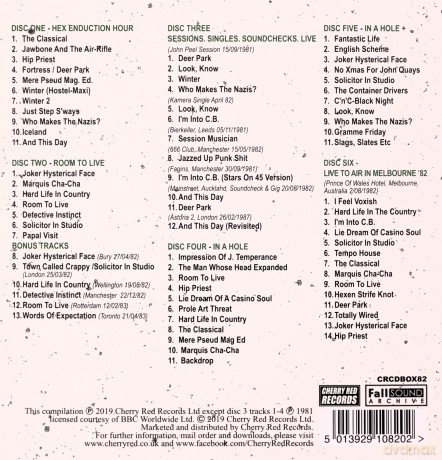 The Fall: 1982: 6cd Boxset [CD]