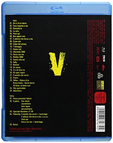 Vasco Rossi: Il Mondo Che Vorrei Live [Blu-Ray]