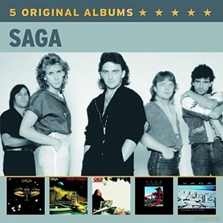 Saga: 5 Original Albums vol. 2 [5CD]