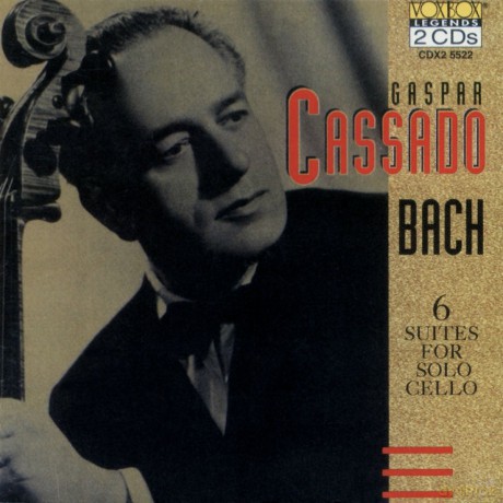Gaspar Cassado: 6 Suites for Solo Cello [2CD]