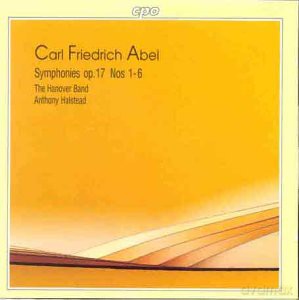 K.F. Abel: Abel: 6 Symphonies, Op. 17 [CD]