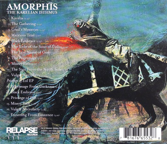 Amorphis: Karelian Isthmus / Privilage Of Evil [CD]