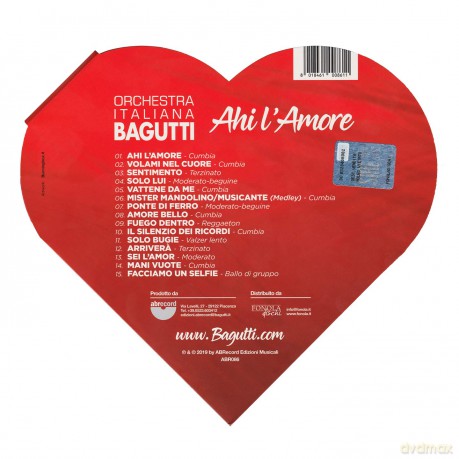 Orchestra Italiana Bagutti: Ahi L'Amore [CD]