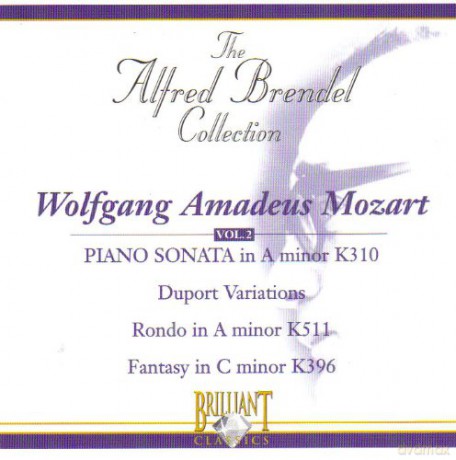 Alfred Brendel: Alfred Brendel Collection Vol.2 - Wolfgang Amadeus Mozart [CD]