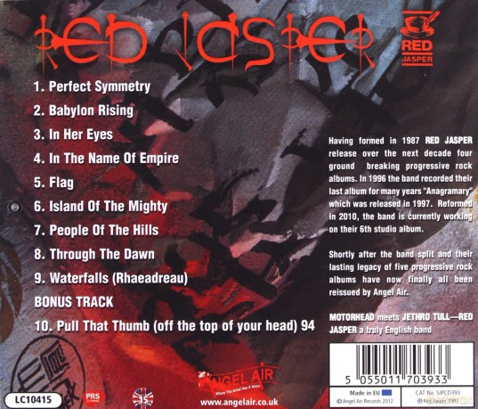 Red Jasper: Anagramary [CD]