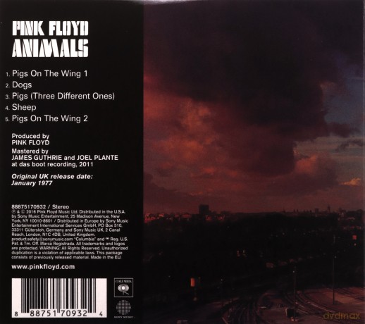 Pink Floyd: Animals [CD]
