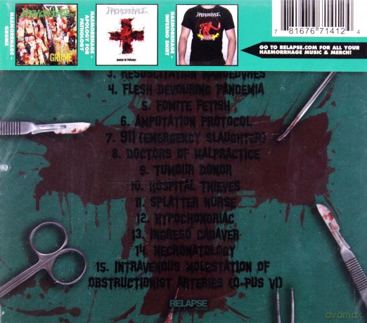 Haemorrhage: Hospital Carnage [CD]