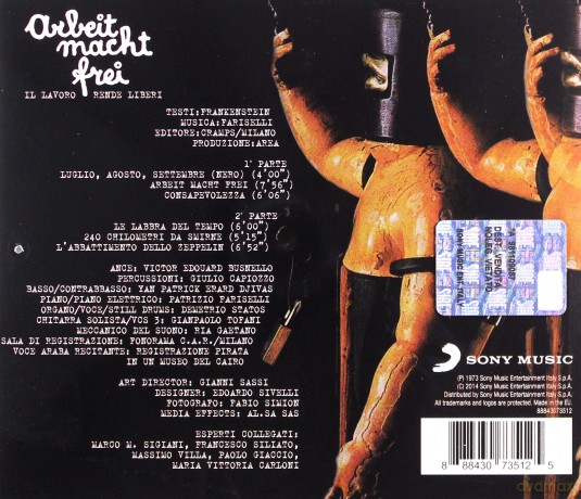 Area: Arbeit Macht Frei [CD]