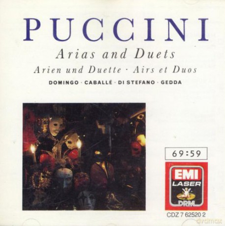 Giacomo Puccini: Arias And Duets [CD]