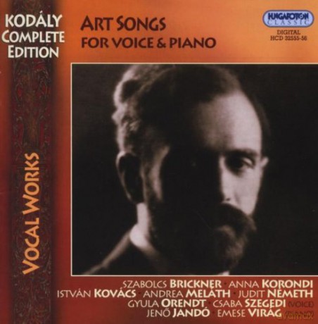 Z. Kodaly: Art Songs for Voice and Piano [2CD]