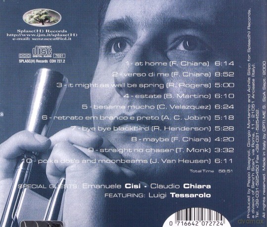 Fulvio Chiara: At Home [CD]