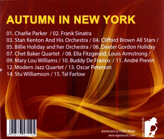 Autumn In New York [CD]