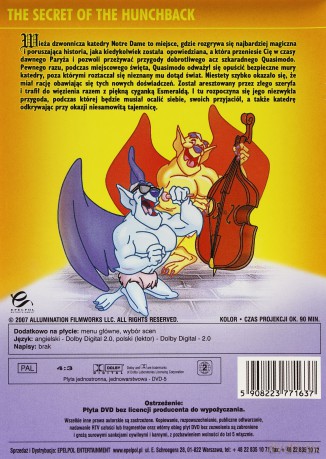 Sekrety Dzwonnika z Notre Dame [DVD]