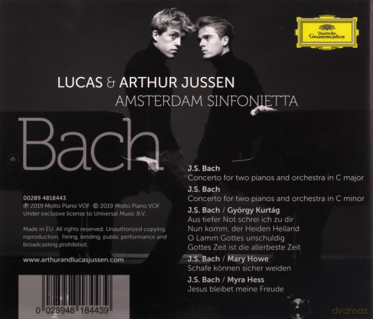Jussenluca: Bach [CD]