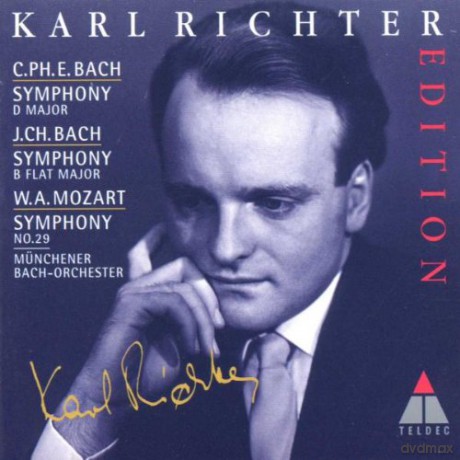 Carl Philipp Emanuel Bach: Bach/mozart: Symphonies [CD]