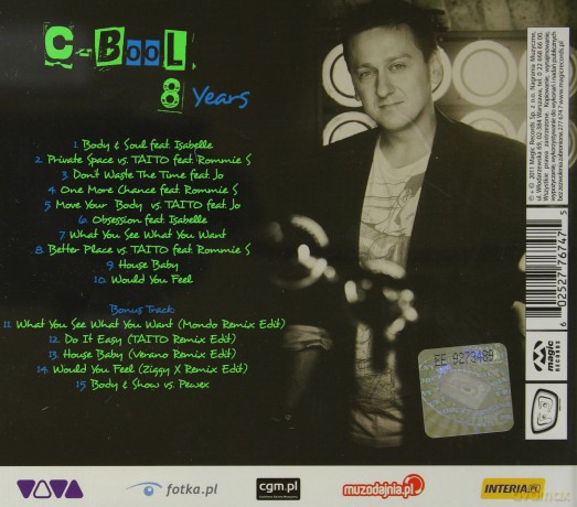 C-Bool: 8 Years (PL) [CD]