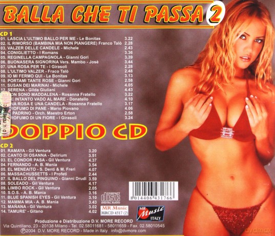 Balla Che Ti Passa Vol. 2 [2CD]