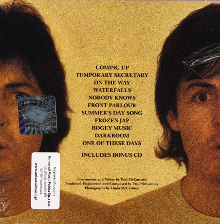 Paul Mccartney: Mccartney II (digipack) [2CD]
