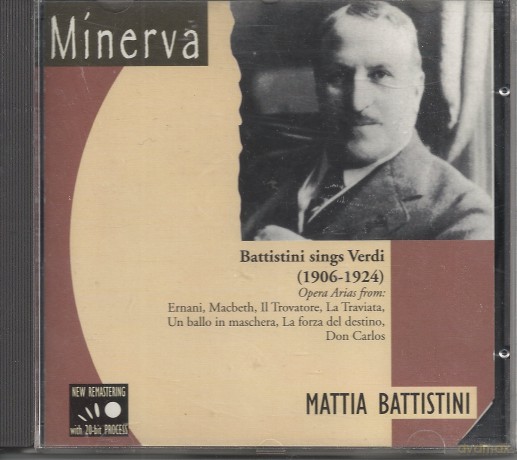 Mattia Battistini: Battistini Sings Verdi [CD]