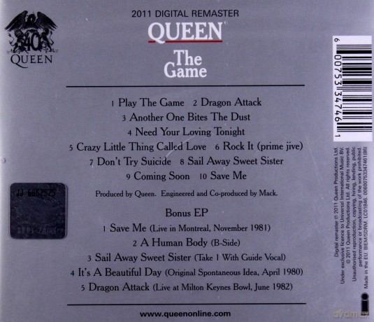 Queen: The Game 2 (PL) [2CD]