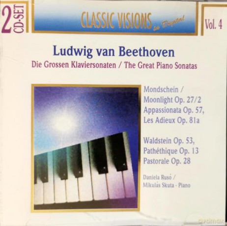 Ruso:skuta: Beethoven:Great Piano Sonata [CD]