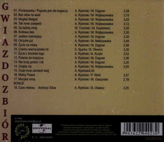 Andrzej Rybiński: Gwiazdozbiór - The Best [CD]