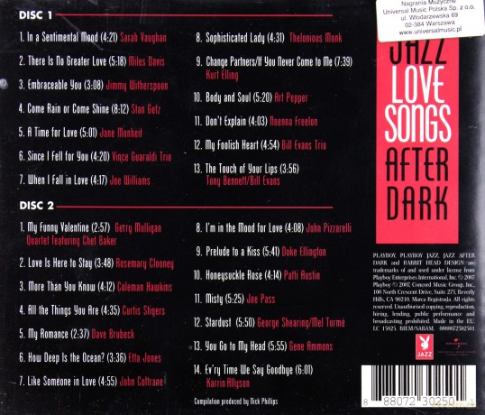 Love Songs After Dark [2CD]