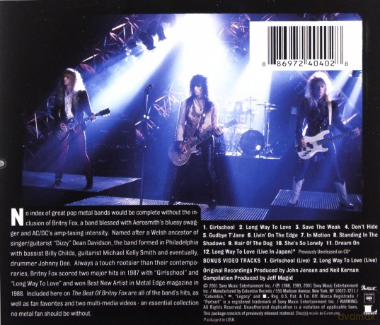 Britny Fox: Best of Britny Fox [CD]