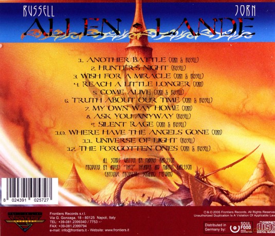 Allen-Lande: The Battle [CD]