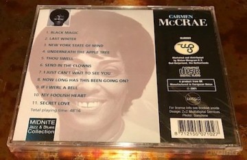 Carmen Mccrae: Blues At Sunrise [CD]