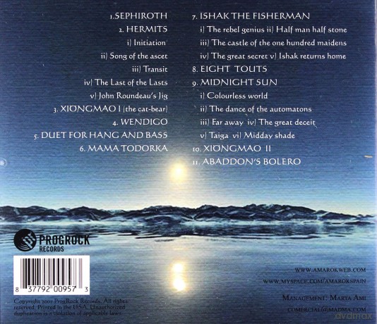 Amarok: Sol De Medianoche [CD]