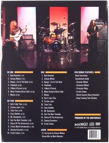 Aristocrats: Boing We'll Do It Live! [3CD]