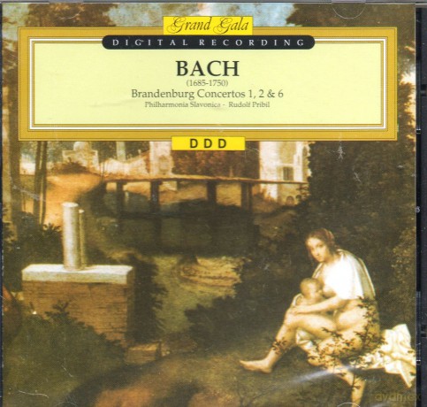 J.S. Bach: Brandenburg Conc 1 2&6 [CD]