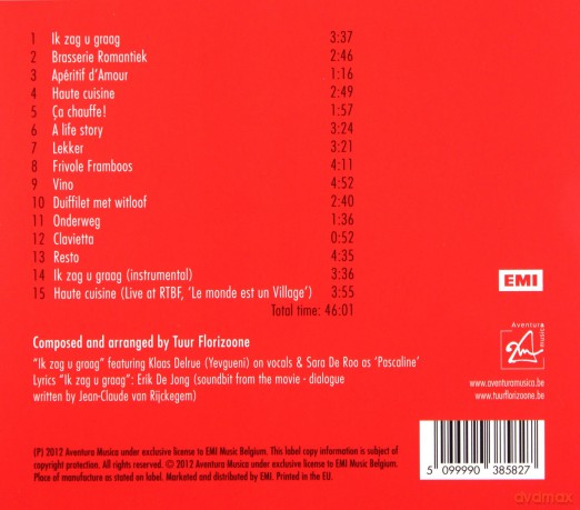Tuur Florizoone: Brasserie Romantiek [CD]